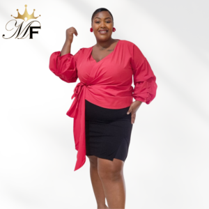 Haut cache-coeur JESSA